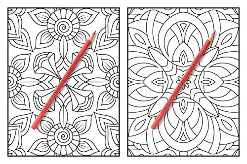 100 Magical Patterns: An Adult Coloring Book with Fun, Easy, and Relaxing Coloring Pages