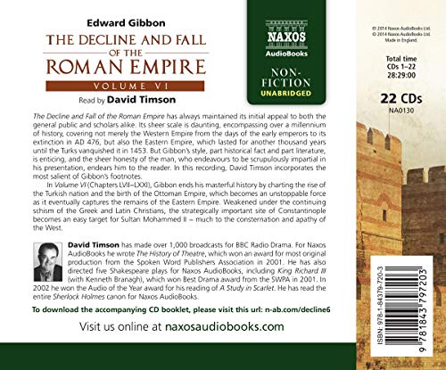 The Decline and Fall of the Roman Empire, Volume VI