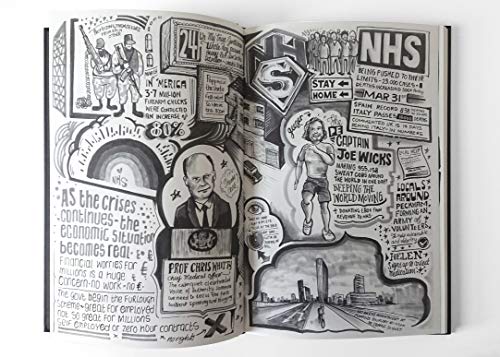 Vic Lee's Corona Diary: A personal illustrated journal of the COVID-19 pandemic of 2020