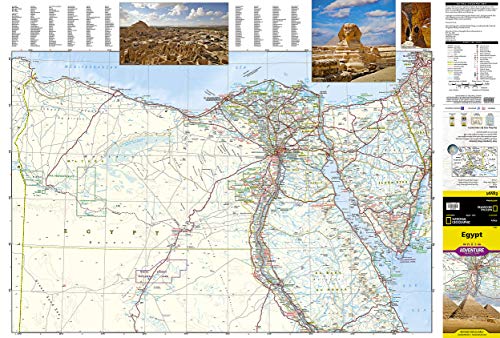 Egypt Map (National Geographic Adventure Map, 3202)