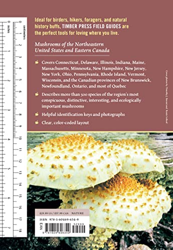 Mushrooms of the Northeastern United States and Eastern Canada (A Timber Press Field Guide)