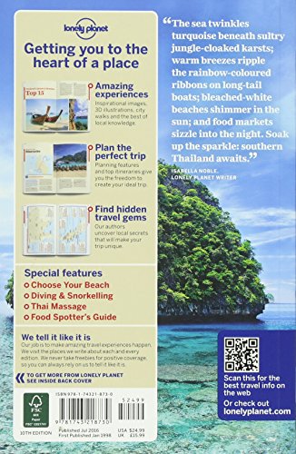 Thailand's Islands & Beaches 10 (Lonely Planet Travel Guide)