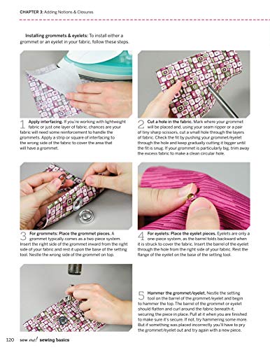 Sew Me! Sewing Basics: Simple Techniques and Projects for First-Time Sewers (Design Originals) Beginner-Friendly Easy-to-Follow Directions to Learn as You Sew, from Sewing Seams to Installing Zippers