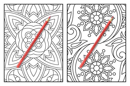 100 Magical Patterns: An Adult Coloring Book with Fun, Easy, and Relaxing Coloring Pages