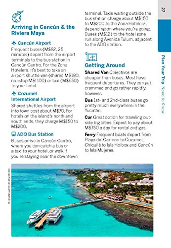 Lonely Planet Pocket Cancun & the Riviera Maya 1 (Pocket Guide)