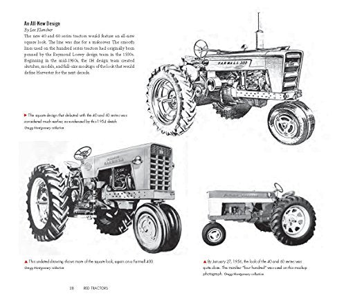 Red Tractors 1958-2013: The Authoritative Guide to Farmall, International Harvester and Case IH Farm Tractors in the Modern Era