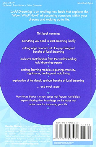 Lucid Dreaming: A Beginner's Guide to Becoming Conscious in Your Dreams (Hay House Basics)