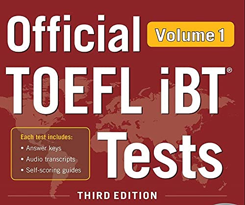 Official TOEFL iBT Tests Volume 1, Third Edition