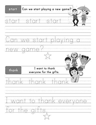 200 Essential Sight Words for Kids Learning to Write and Read: Activity Workbook to Learn, Trace & Practice 200 High Frequency Sight Words