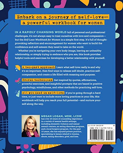 Self-Love Workbook for Women: Release Self-Doubt, Build Self-Compassion, and Embrace Who You Are (Self-Help Workbooks for Women)