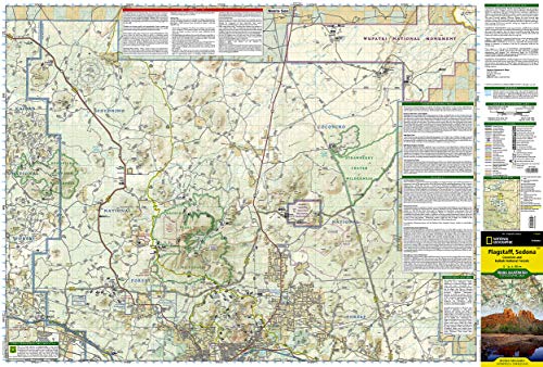 Flagstaff, Sedona Map [Coconino and Kaibab National Forests] (National Geographic Trails Illustrated Map, 856)