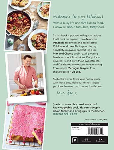 Joe’s Kitchen: The SUNDAY TIMES BESTSELLER debut cookbook full of healthy family food and budget-friendly recipes from Celebrity MasterChef finalist and I’m a Celeb star, Joe Swash