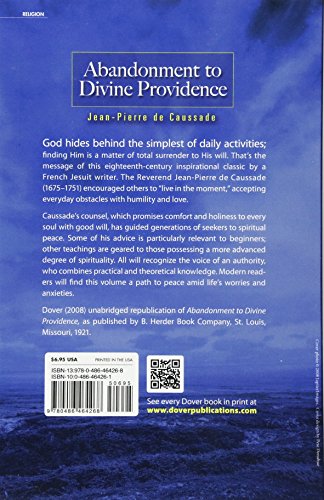 Abandonment to Divine Providence (Dover Books on Western Philosophy)