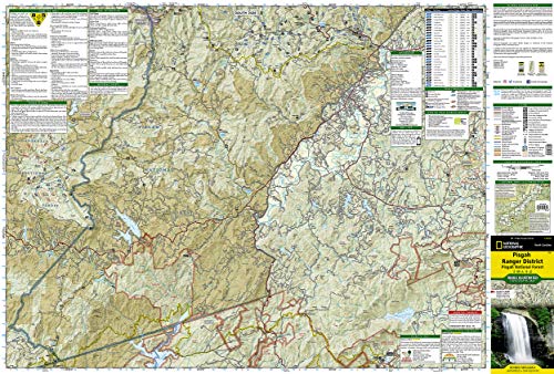 Pisgah Ranger District Map [Pisgah National Forest] (National Geographic Trails Illustrated Map, 780)