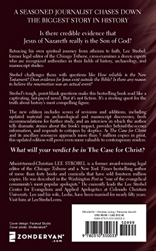 The Case for Christ: A Journalist's Personal Investigation of the Evidence for Jesus (Case for ... Series)