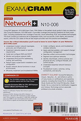 Comptia Network+ N10-006 Exam Cram (Exam Cram (Pearson))