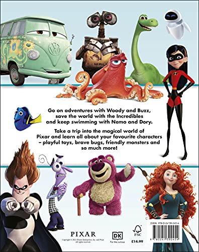 Disney Pixar Character Encyclopedia New Edition