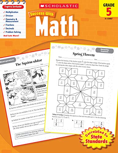 Scholastic Success with Math, Grade 5