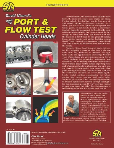 David Vizard's How to Port & Flow Test Cylinder Heads (S-A Design)