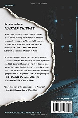 Master Thieves: The Boston Gangsters Who Pulled Off the Worlds Greatest Art Heist