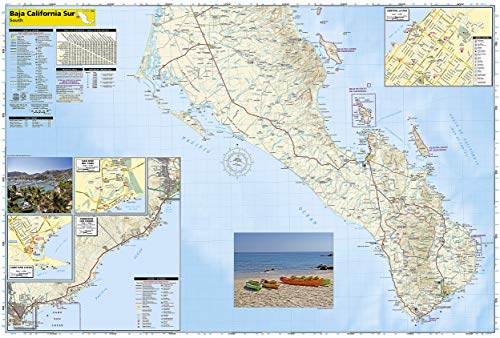 Baja South: Baja California Sur Map [Mexico] (National Geographic Adventure Map, 3104)