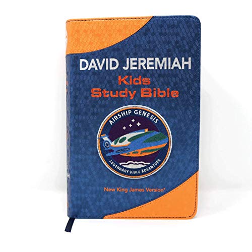 NKJV, Airship Genesis Kids Study Bible, TechTile Leather Edition: Holy Bible, New King James Version