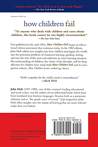 How Children Fail (Classics in Child Development)