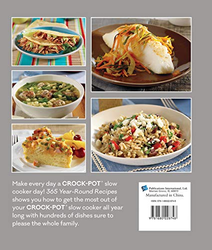 Crockpot 365 Year-Round Recipes: Slow Cooker Recipes for Every Season