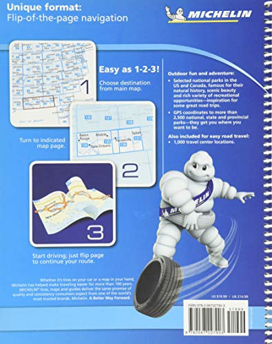 Michelin North America Road Atlas 2019 (Atlas (Michelin))