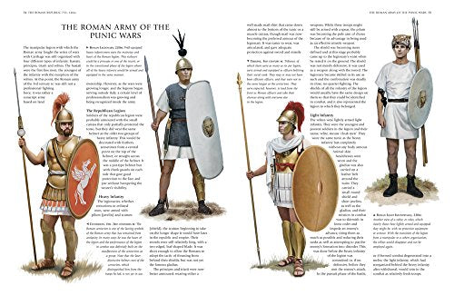 An Illustrated Encyclopedia of the Uniforms of the Roman World: A Detailed Study of the Armies of Rome and Their Enemies, Including the Etruscans, ... Gauls, Huns, Sassaids, Persians and Turks