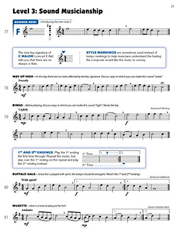 Sound Innovations for Concert Band, Bk 1: A Revolutionary Method for Beginning Musicians (E-flat Alto Saxophone), Book & Online Media