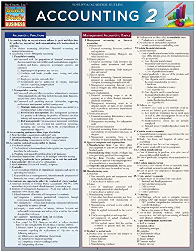 Accounting 2 (Quick Study Business)