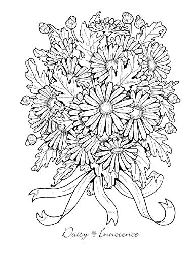 Creative Haven The Beautiful Language of Flowers Coloring Book: Relax & Unwind with 31 Stress-Relieving Illustrations (Creative Haven Coloring Books)