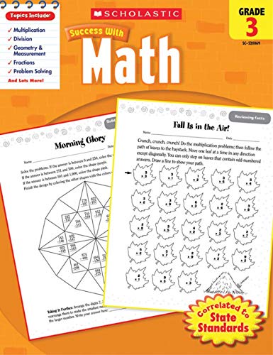 Scholastic Success with Math, Grade 3