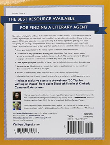 Guide to Literary Agents 2016: The Most Trusted Guide to Getting Published (Market)