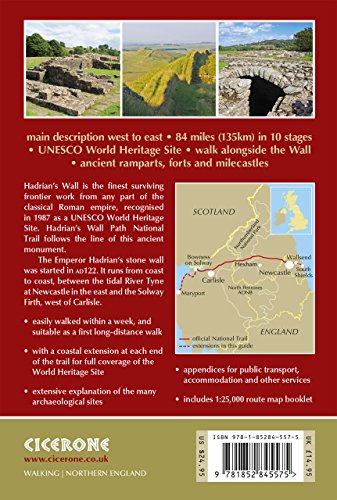 Walking Hadrian's Wall Path: National Trail Described West-East and East-West