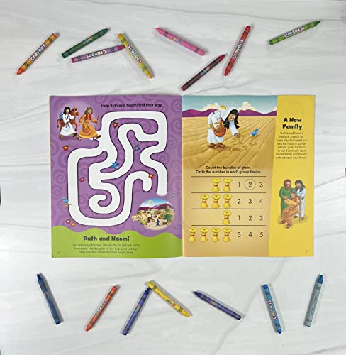 The Beginner's Bible Super Girls of the Bible Sticker and Activity Book