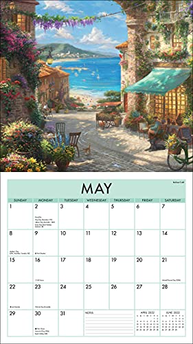 Thomas Kinkade Studios 2022 Deluxe Wall Calendar