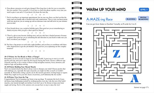 Brain Games #1: Lower Your Brain Age in Minutes a Day (Volume 1)