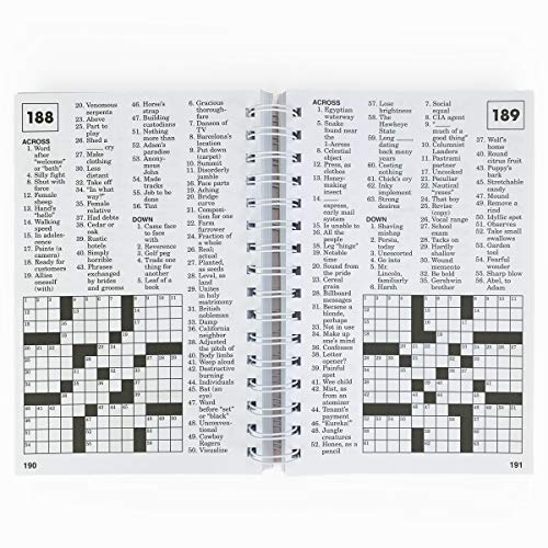 The Crossword Book: Over 350 Crosswords (Brain Busters)