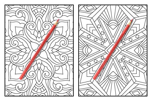 100 Magical Patterns: An Adult Coloring Book with Fun, Easy, and Relaxing Coloring Pages