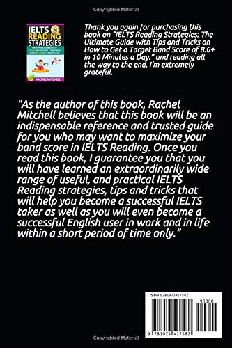 IELTS Reading Strategies: The Ultimate Guide with Tips and Tricks on How to Get a Target Band Score of 8.0+ in 10 Minutes a Day