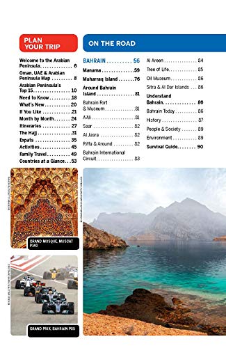 Lonely Planet Oman, UAE & Arabian Peninsula 6 (Travel Guide)