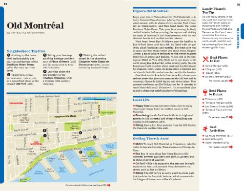 Montreal & Quebec City 3 (Lonely Planet Travel Guides)