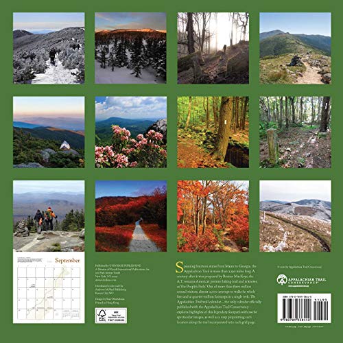 The Appalachian Trail 2021 Wall Calendar