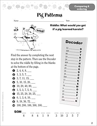 Scholastic Success with Math, Grade 5