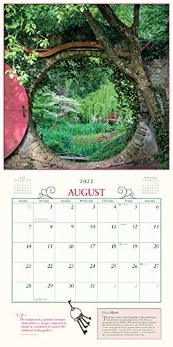 Secret Garden Wall Calendar 2022: A year of photographs that transport you to a garden sanctuary.