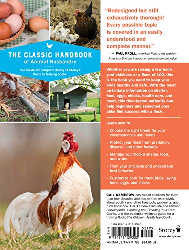 Storey's Guide to Raising Chickens, 4th Edition: Breed Selection, Facilities, Feeding, Health Care, Managing Layers & Meat Birds