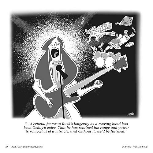 Neil Peart: The Illustrated Quotes