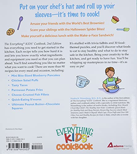 The Everything Kids' Cookbook: From mac 'n cheese to double chocolate chip cookies - 90 recipes to have some finger-lickin' fun